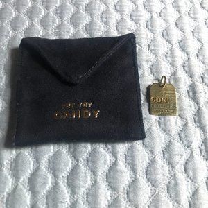 Jet Set Candy CDG (France) Luggage Tag Gold Vermeil Charm